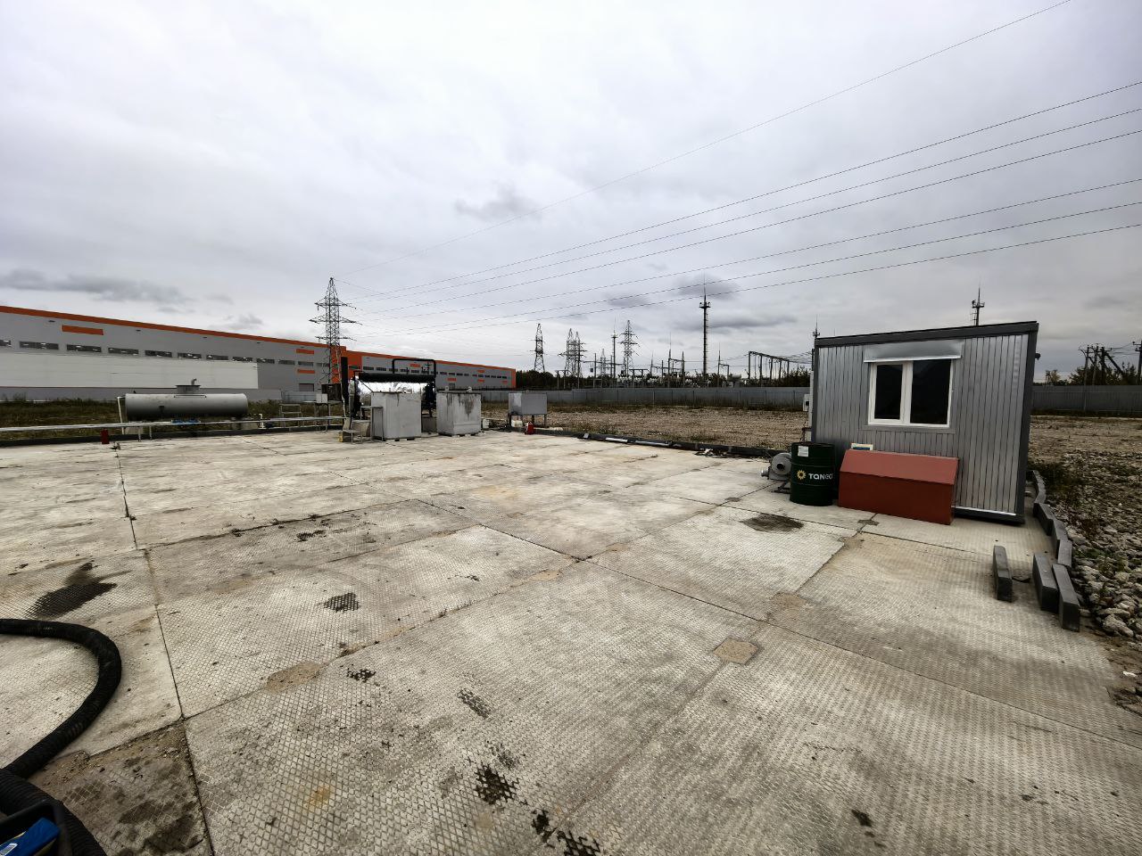 Участок утилизации промышленных отходов